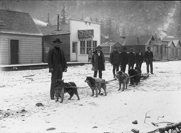 klondike gold rush map. the Klondike Gold Rush in